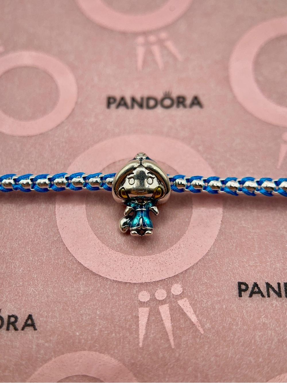 Pandora Disney Aladdin Princess Jasmine Silver Charm 798038ENMX - Picture 6 of 7